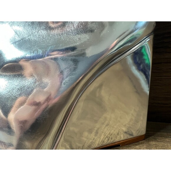 SCHUTZ Metallic Silver Heeled Boots - Picture 5 of 9